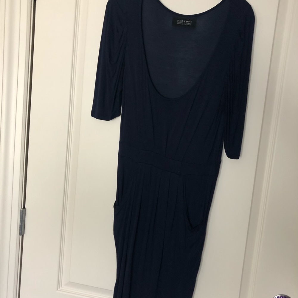 Zara dress with pockets!